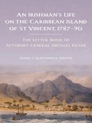 cover image of An Irishman's life on the Caribbean island of St Vincent, 1787-90